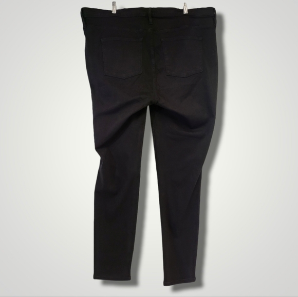 J.Crew Mercantile Mens Black Jeans 36 Straight Fit Cotton Blend Denim Pants‎ - Picture 3 of 11